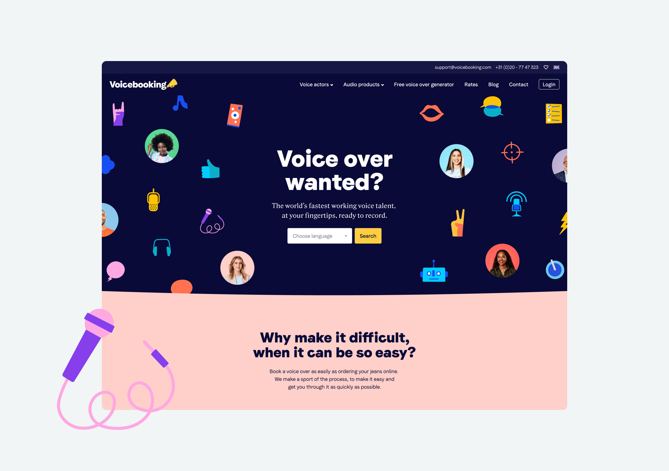 Voicebooking